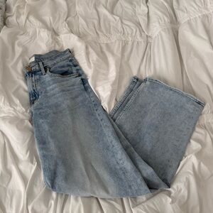 MOTHER Light Blue Straight Leg Jeans